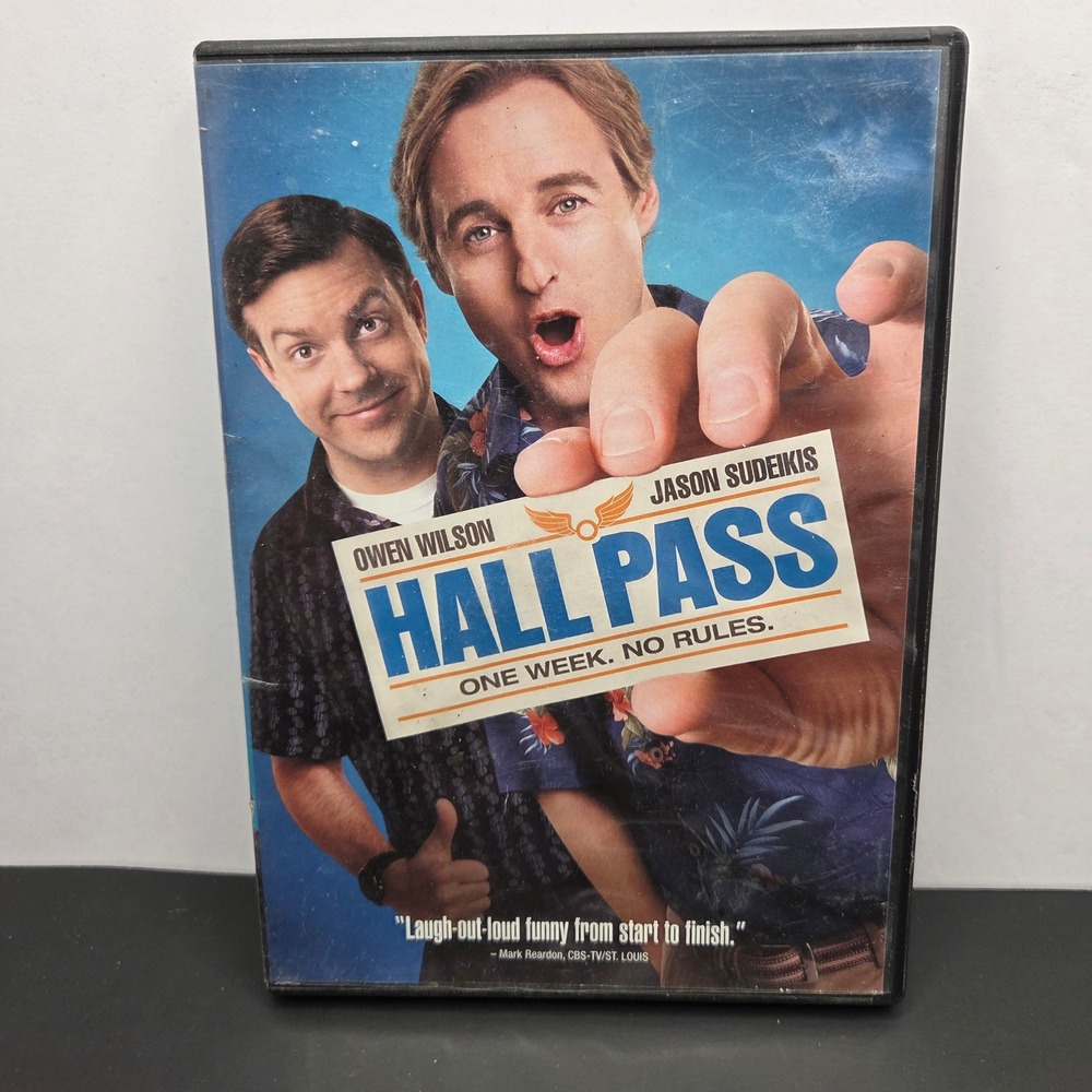 Hall Pass DVD Movie Owen Wilson Jason Sudeikis 2011 Widescreen Comedy